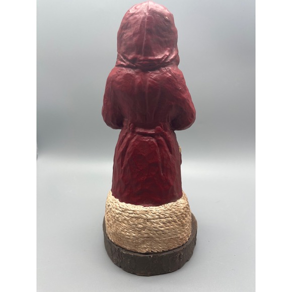 Vtg Hand Carved Hand Painted Wooden Dutch German Santa Clause‎ Wood Works VA - Picture 5 of 9